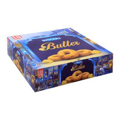 LU SNACK PACK Bakeri Butter 6s