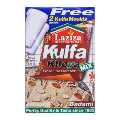 LAZIZA Khoya Kulfa Almond 152G 1s