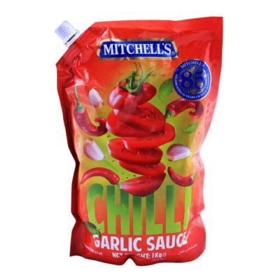 MITCHEL’S CHILLI GARLIC SAUCE 1KG 1s