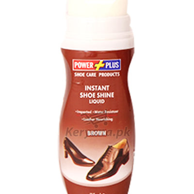 Power Plus Instant Shoe Shine liquid Brown 75ml 1S