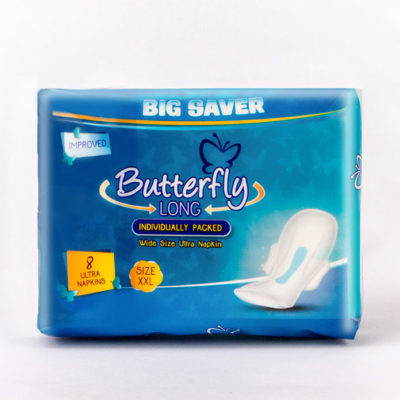 Butterfly Long 8 Ultra Napkin Size XXL Big Saver 1s