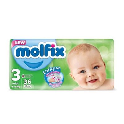 Molfix (Midi3 x 36 PCS) 1s