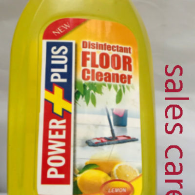 PowerPlus Disinfectant Floor Cleaner Lemon 500ml 1S