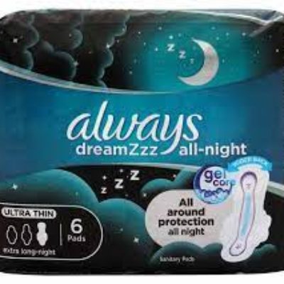 Always Ultra S5 Night 6 PADS 1s