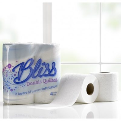 BLISS TOILET ROLL TWIN PACK 1s