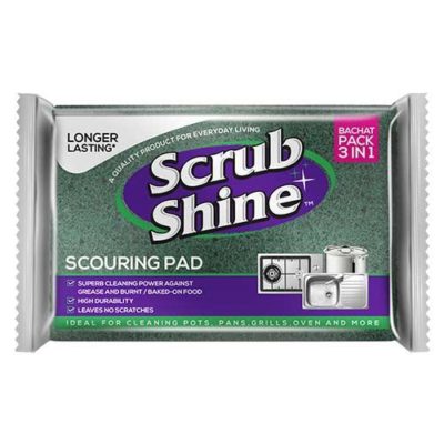 Scrub Shine – Scouring Pad – Large 3 in 1