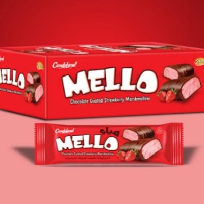 Candyland Mello Marshmello Bar strawberry 18s