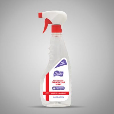 Delite Disinfectant Non Gas Gun Spray 500ml 1s