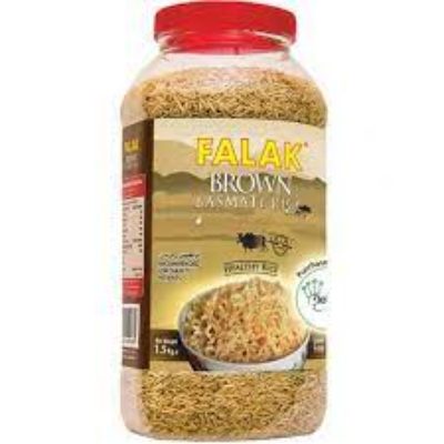 Falak Organic Brown Basmati Rice 1.5 Kg 1s