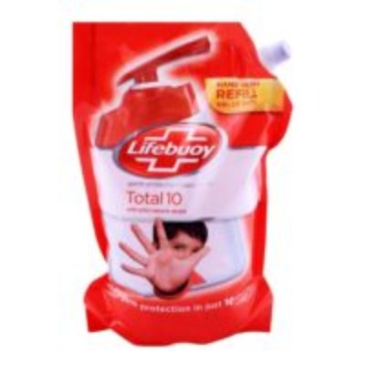 Lifebuoy Hand wash Refill Value Pack Total 10 1LTR  1s