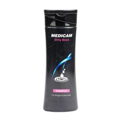 Medicam Shiny Black Shampoo for Straight & Shiny Hair 100ml 1S