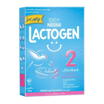 Nestle Lactogen 2 DHA 200gm 1s