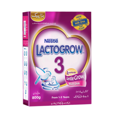 Nestle Lactogrow 3 DHA 800gm 1s