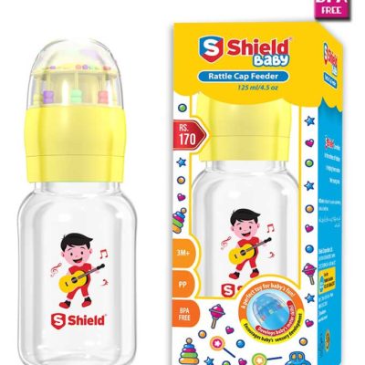 Shield Baby Rattle Cap feeder 125ml 1s