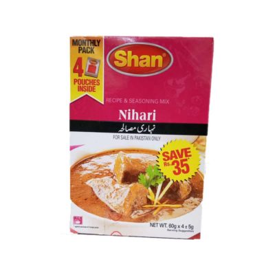 SHAN Nihari Masala Monthly Grocery Pack 1s