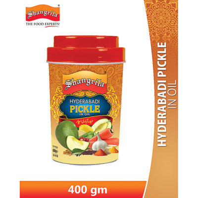 Shangrila Hyderabadi Pickle 400 gm Plastic Jar 1s