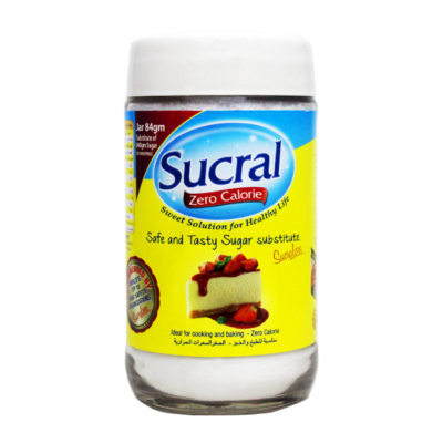 Sucral Glass Jar 84gm 1s