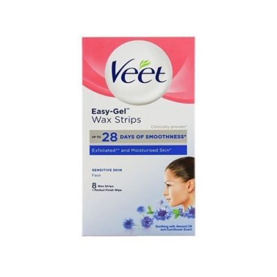 Veet PK SNSTVE Face CWS(8 strips)1s