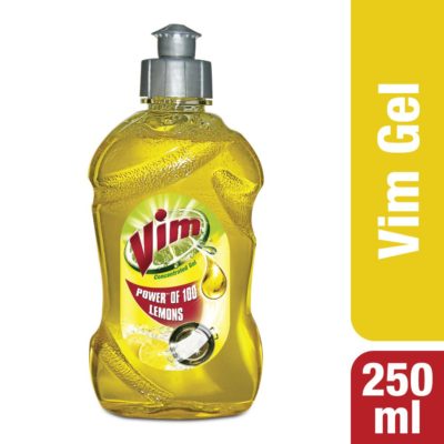 Vim Gel Lemon Dish Wash250ml 1s