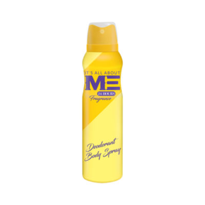 Me Deodorant Body Spray 24 hour Fragrance 200ml Yellow 1S