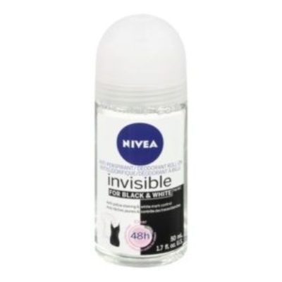 Nivea Rollon Black & White Invisible Clean 50ml 1s