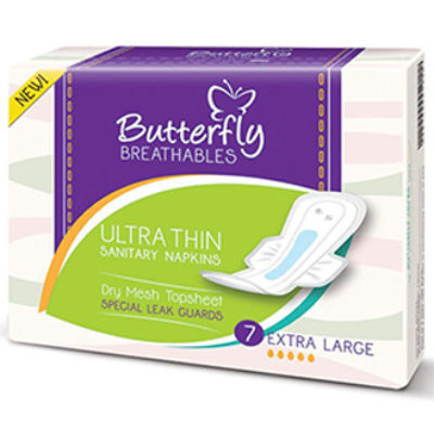 Butterfly Breathable Ultra Thin 7 Extra Large Mother Comfort 1s