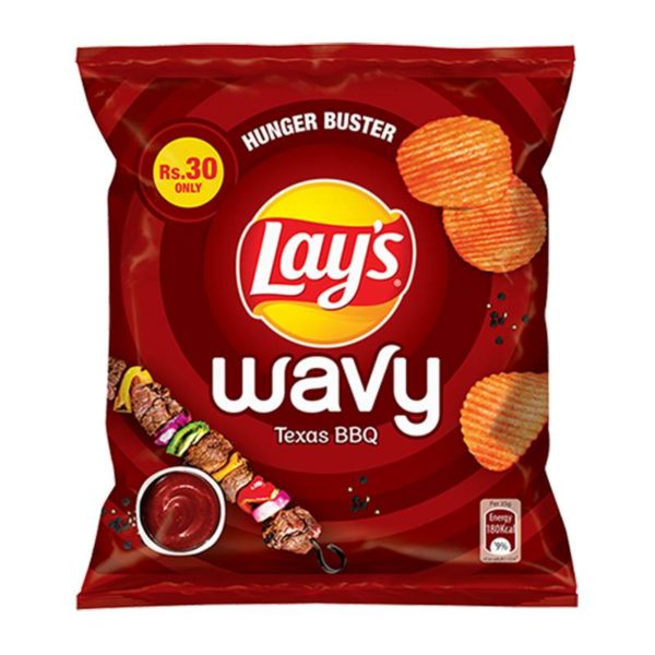 Lays Wavy Texas BBQ 35gm