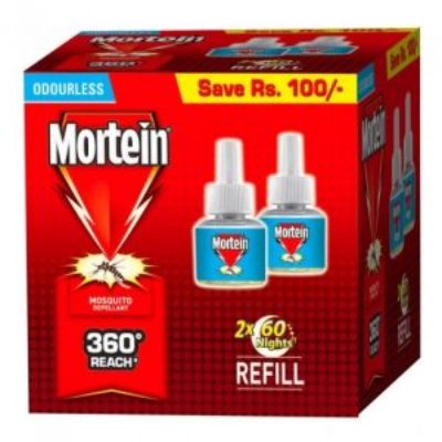 Mortein ODOURLESS LIQUID REFILL 120 NIGHTS 42MLX2