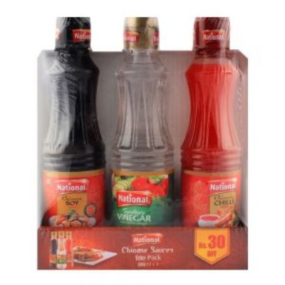 NFL Chinese Sauce 120ml Triopack