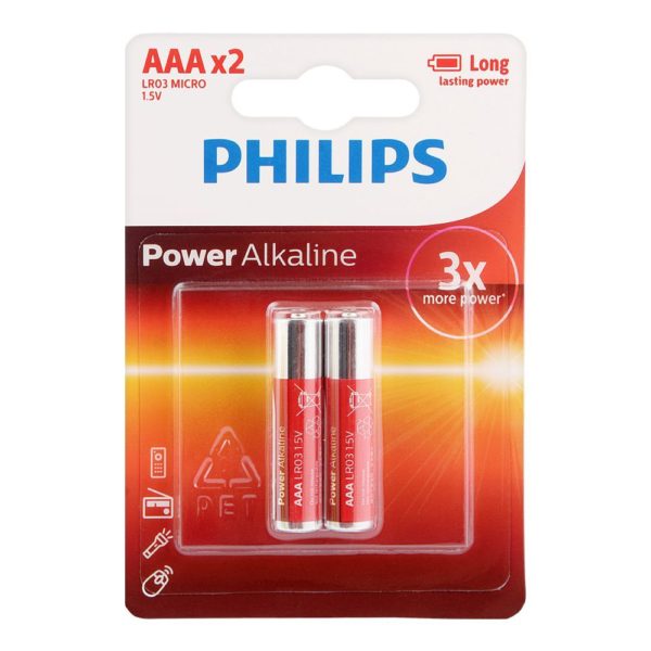 Philips Alkaline 2AAA