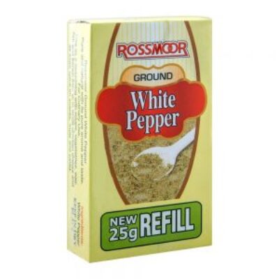 RossMoor Ground White Pepper 25gm