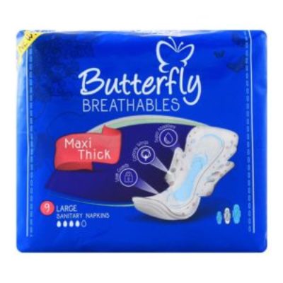 Butterfly Breathables Maxi Thick 9 Long