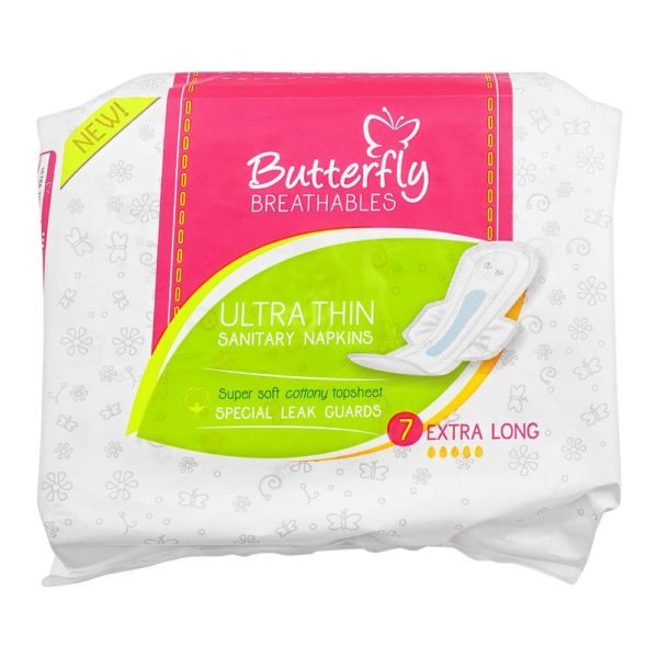 Butterfly Breathables Ultra Thin 7 Extra Long