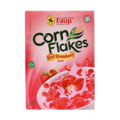 Fauji Corn Flakes Real Strawberry 150gm