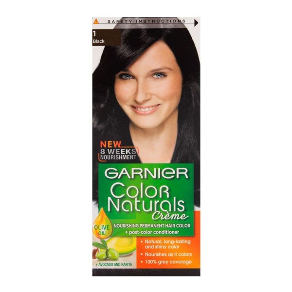 Garnier Colour Natural Hair Colour 1 Natural Black