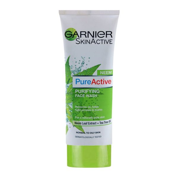 Garnier Pure Active Naeem Face Wash 100ml