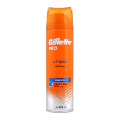 Gillette Icy Pro Menthol Shave Gel 200ml