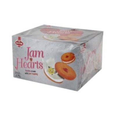 Jam Heart Vanila Cream Rs 5