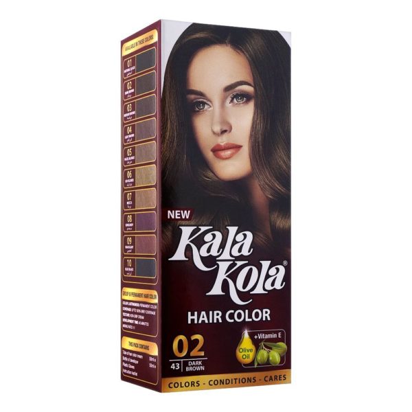 Kala Kola Hair Color 43 Dark brown