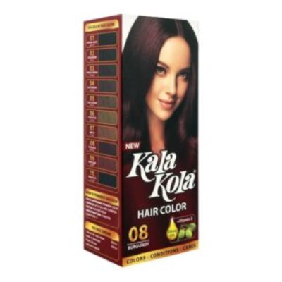 Kala Kola Hiar Color 08 Burgundy