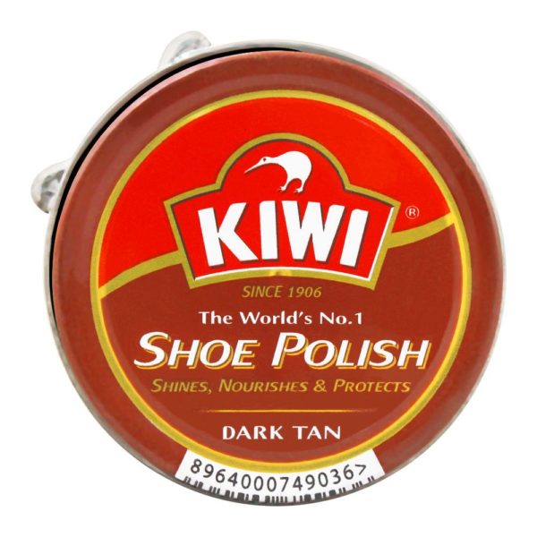 Kiwi Shoe Polish Dark Tan 20ml