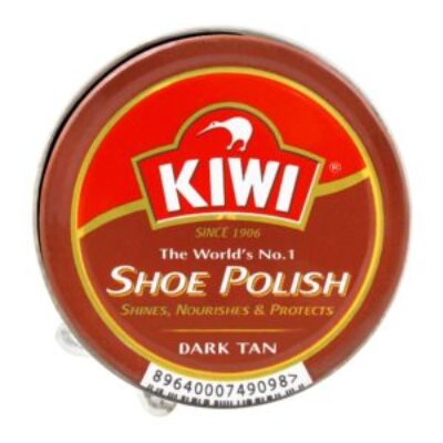 Kiwi Shoe Polish Dark Tan 45ml