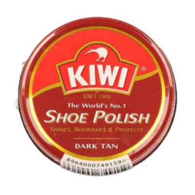 Kiwi Shoe Polish Dark Tan 90 ml