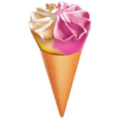 Paddle Pop Mini Cone Strawberry Vanilla