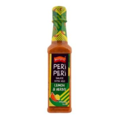 Shangrila Peri Peri Sauce Lemon & Herbs 295g