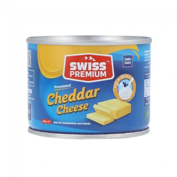 Swiss Premium Chedder Cheese 180gm