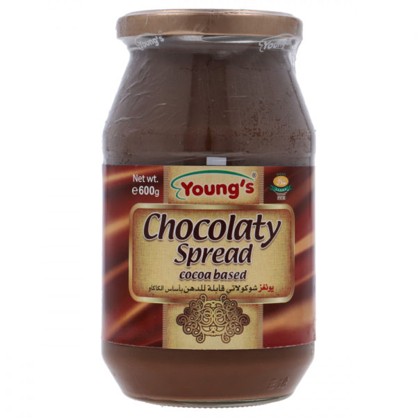 YOUNG'S Chocolate Spread 600 Gm Bottle